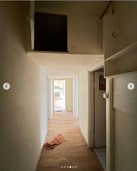 Izabella Krzan ogłasza rozpoczęcie remontu nowego mieszkania