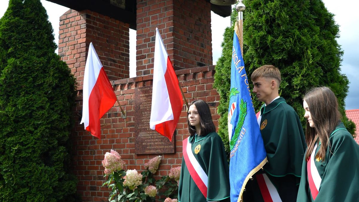 Uroczystości 1 września w Zelgniewie.