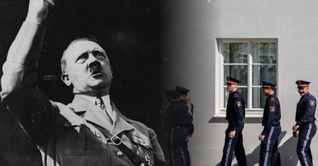 W tym domu urodził się Adolf Hitler. Teraz weszła tam policja