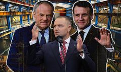 Nawrocki krytykuje Tuska i Macrona. "Wygląda to zupełnie niepoważnie"