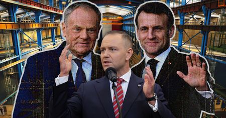 Nawrocki krytykuje Tuska i Macrona. "Wygląda to zupełnie niepoważnie"