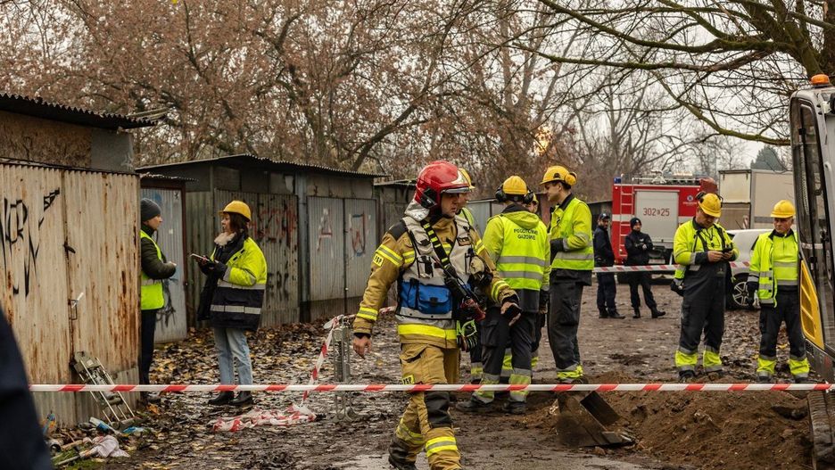 Pożar gazu na os. Podwawelskim