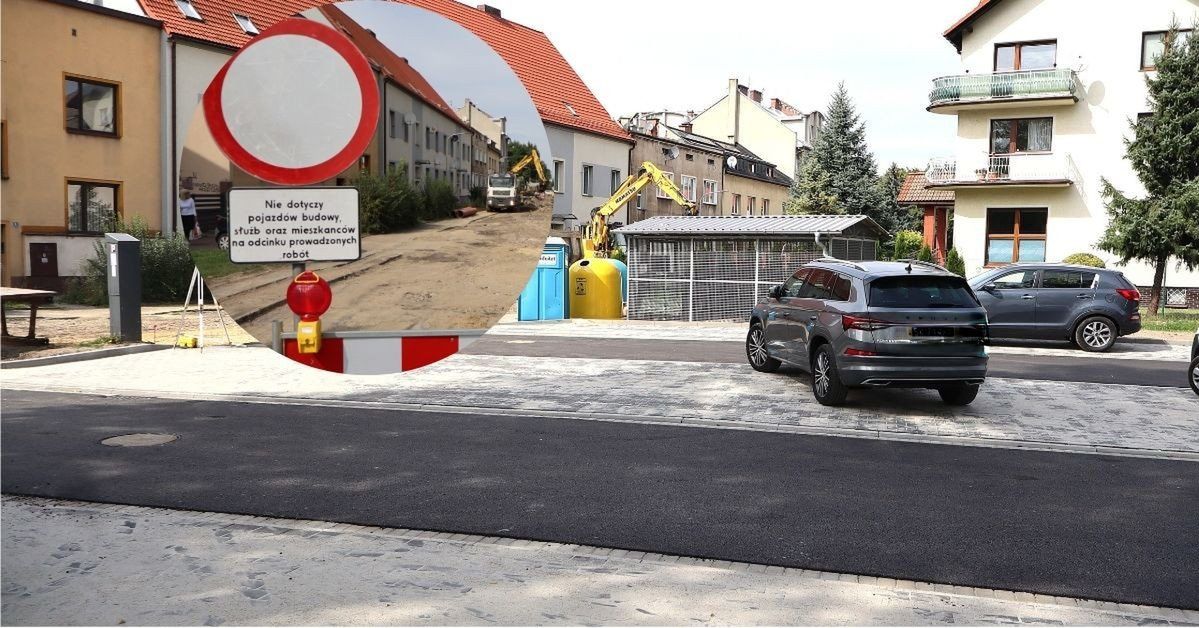 Oświęcim: Nowy parking przy targowisku miejskim już prawie gotowy. Wciąż trwa jednak remont ulicy