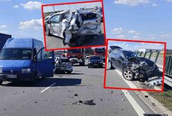 Są ranni. Niewiarygodne, że 44-latka zrobiła to na drodze ekspresowej
