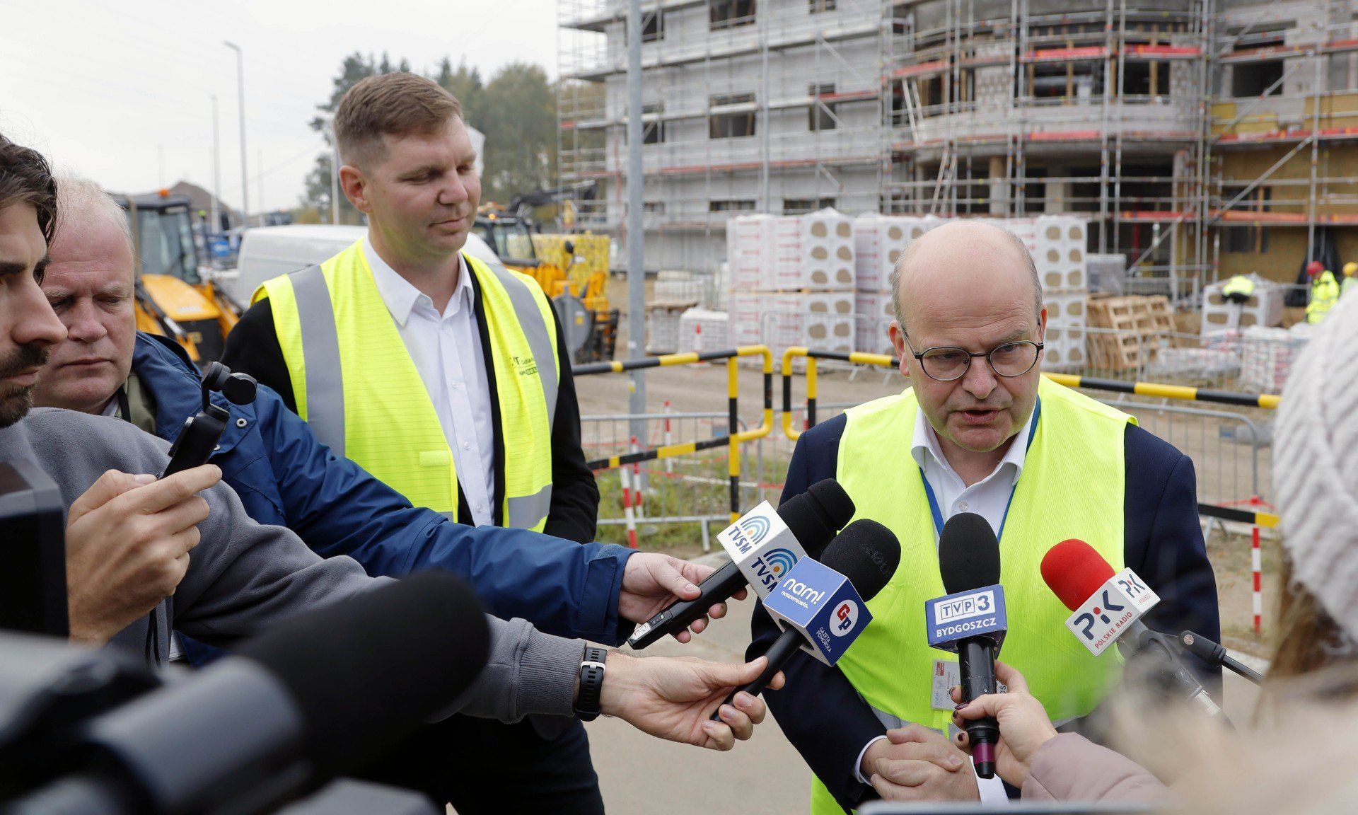 Wizyta na terenie budowy elektrowni w Grudziądzu