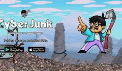 Cyber Marian stworzył grę mobilną "CyberJunk", w roli głównej jego sobowtór