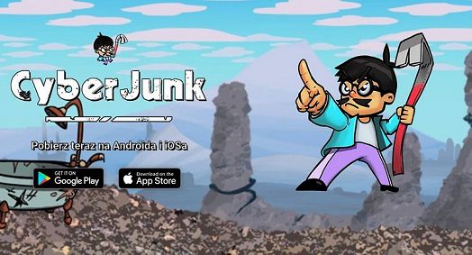 Cyber Marian stworzył grę mobilną "CyberJunk", w roli głównej jego sobowtór