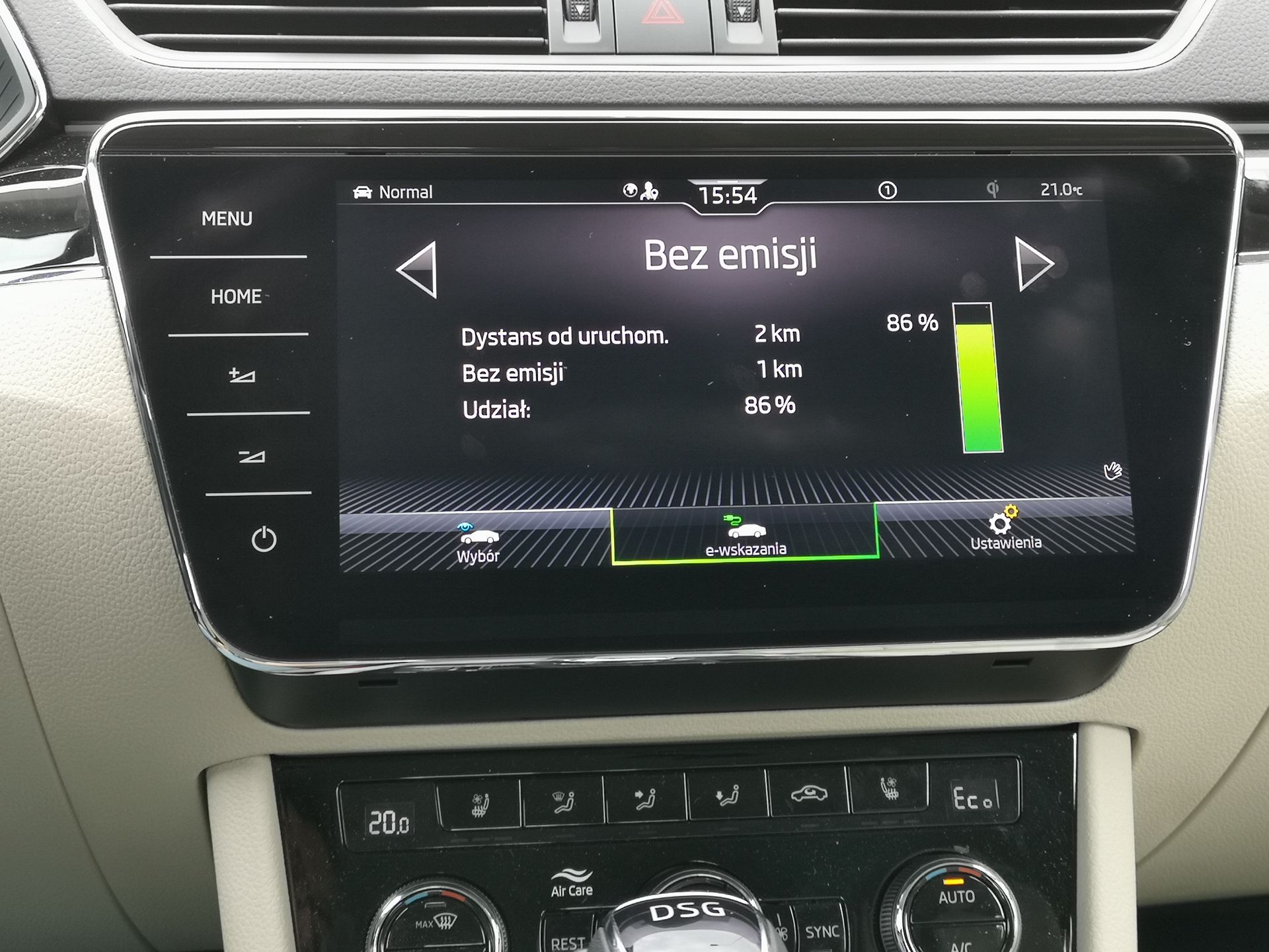 Skoda Superb iV: Systemy zarządzania energią oraz wsparcia kierowcy 10