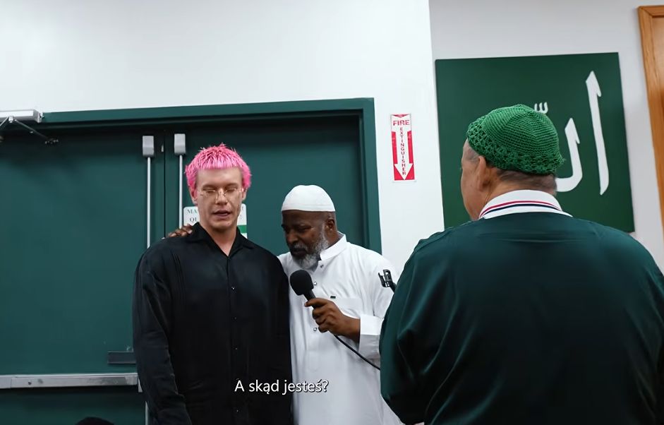Natan Marcoń przeszedł na islam po dwóch latach życia w Dubaju
