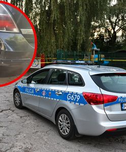 Uszkodziła 3 auta, znak i barierkę. Mamy nagranie