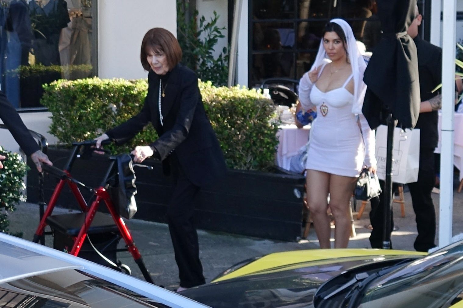 Tak wyglądali w dniu ślubu Kourtney Kardashian i Travis Barker