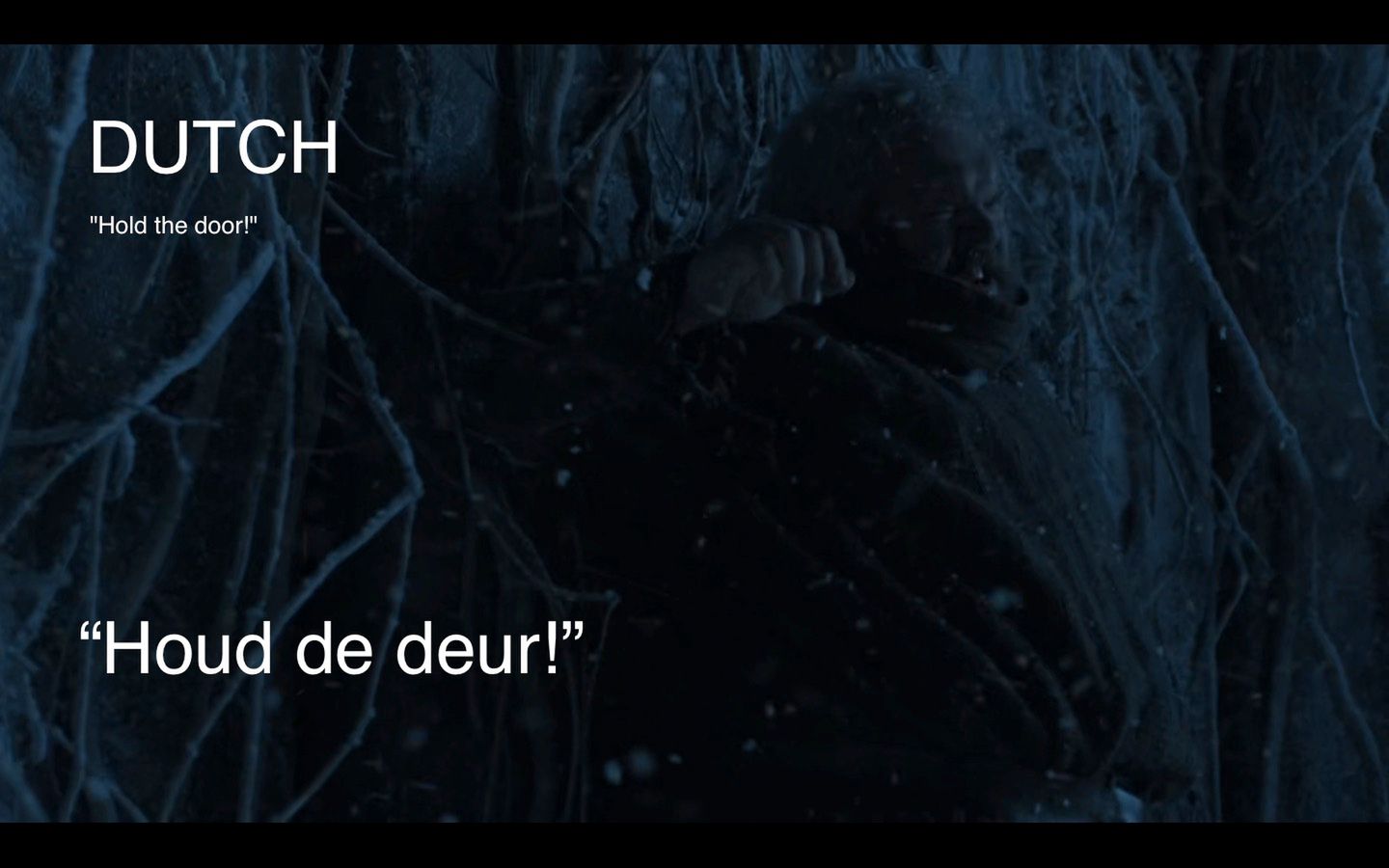 „Hold the door!” Jak tłumacze „Gry o tron” poradzili sobie z przełożeniem tej gry słów? 7