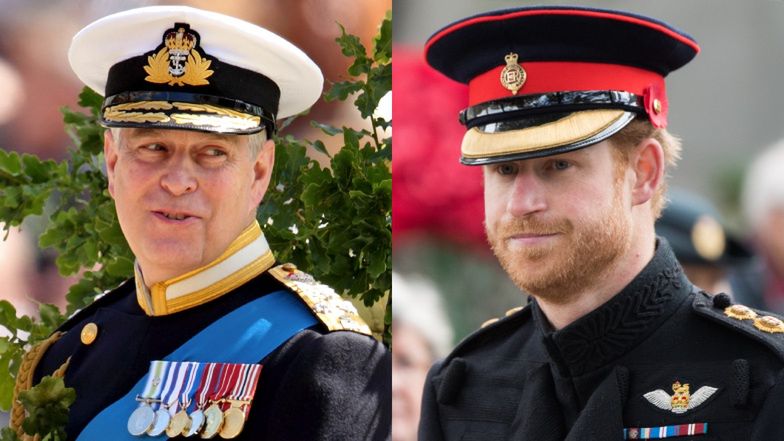 Książę Andrzej i książę Harry