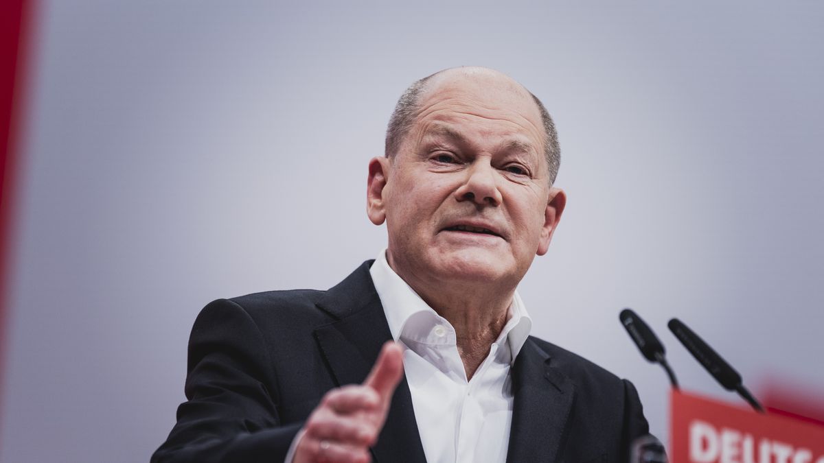 Niemcy mają kolejny problem z gospodarką. Na zdj. kanclerz Olaf Scholz