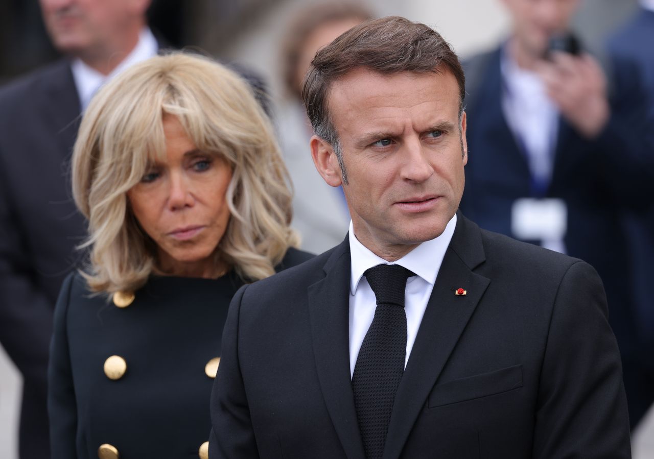 Plotkowała o płci Brigitte Macron. Prezydent mówi, jaka jest prawda