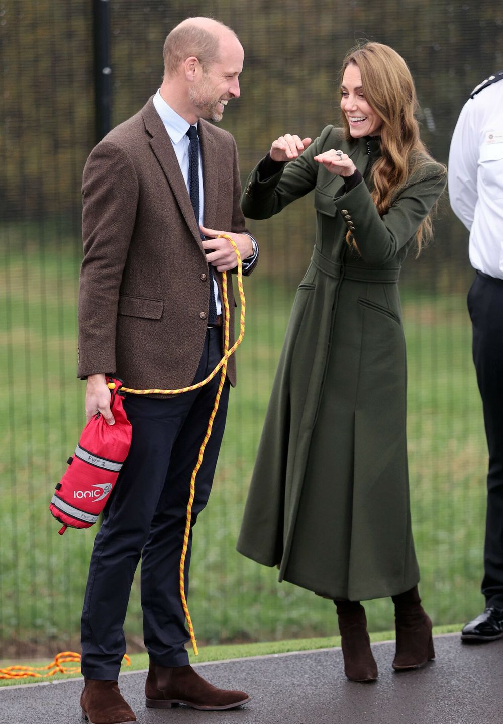 Księżna Kate w zamszowych kozakach