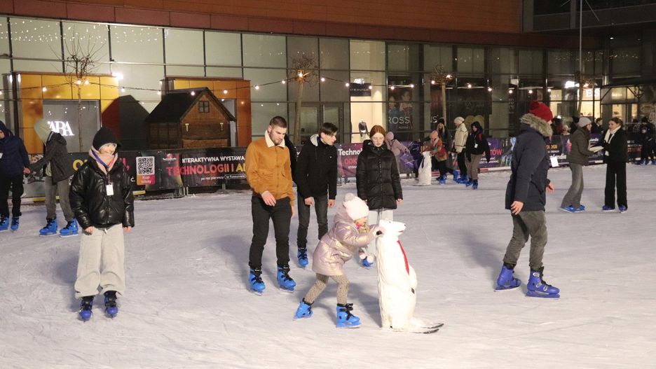 Lodowisko na Skwerze Millenium Hall w Rzeszowie - sezon 2024/2025
