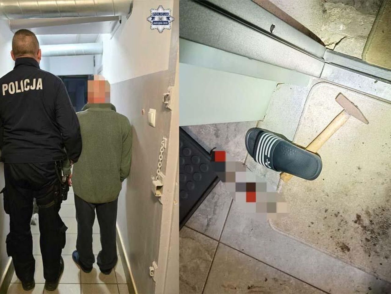 Jastrzębie-Zdrój: Brutalny atak z użyciem młotka. 59-latek aresztowany