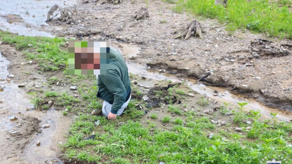 Mężczyzna nie mógł się wydostać z tej "pułapki"