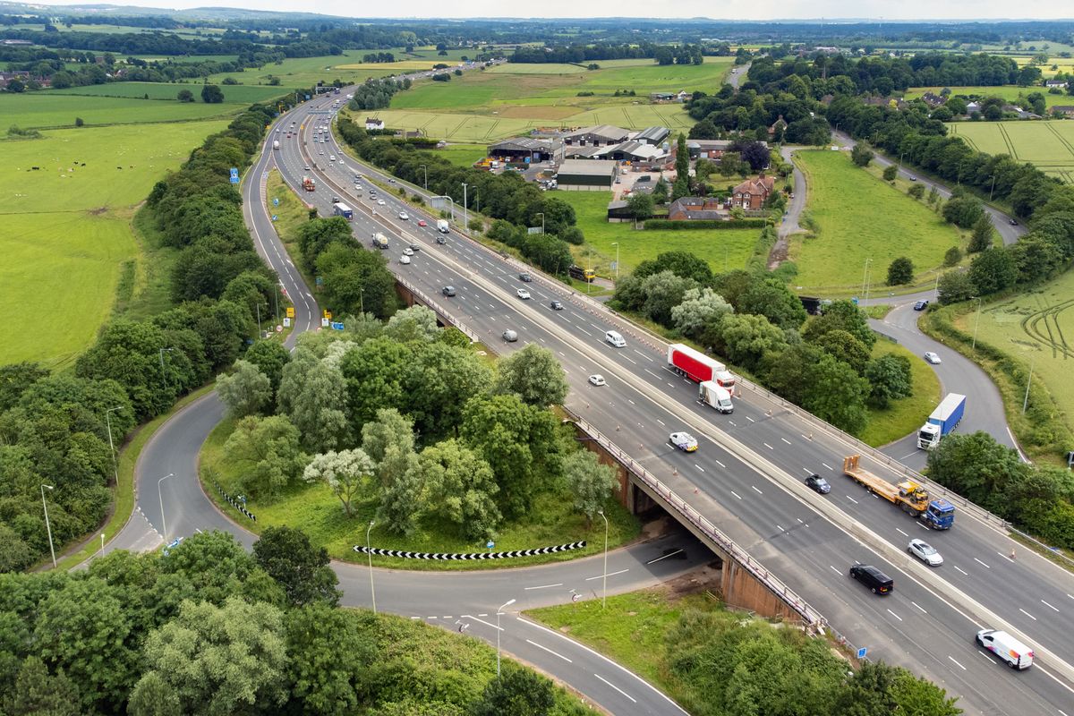 Autostrada M6 w Anglii 