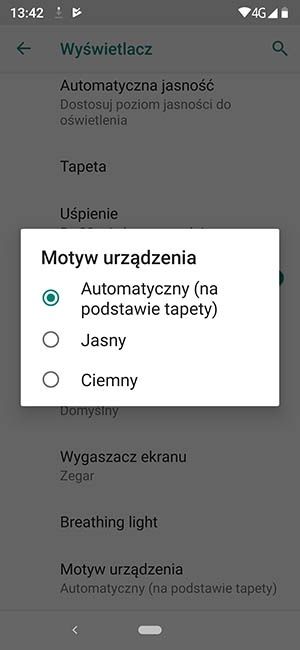 ciemny motyw