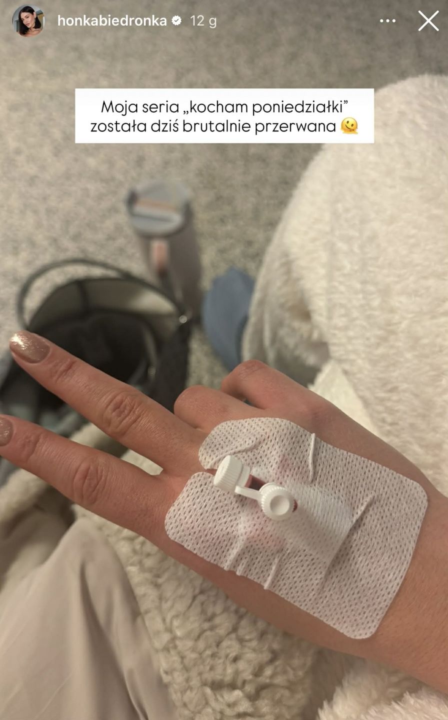 Honorata Skarbek trafiła na SOR