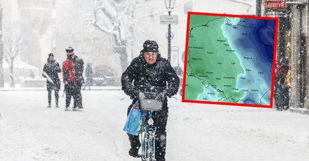 Polska podzielona pogodowo. Na styku opady i gołoledź