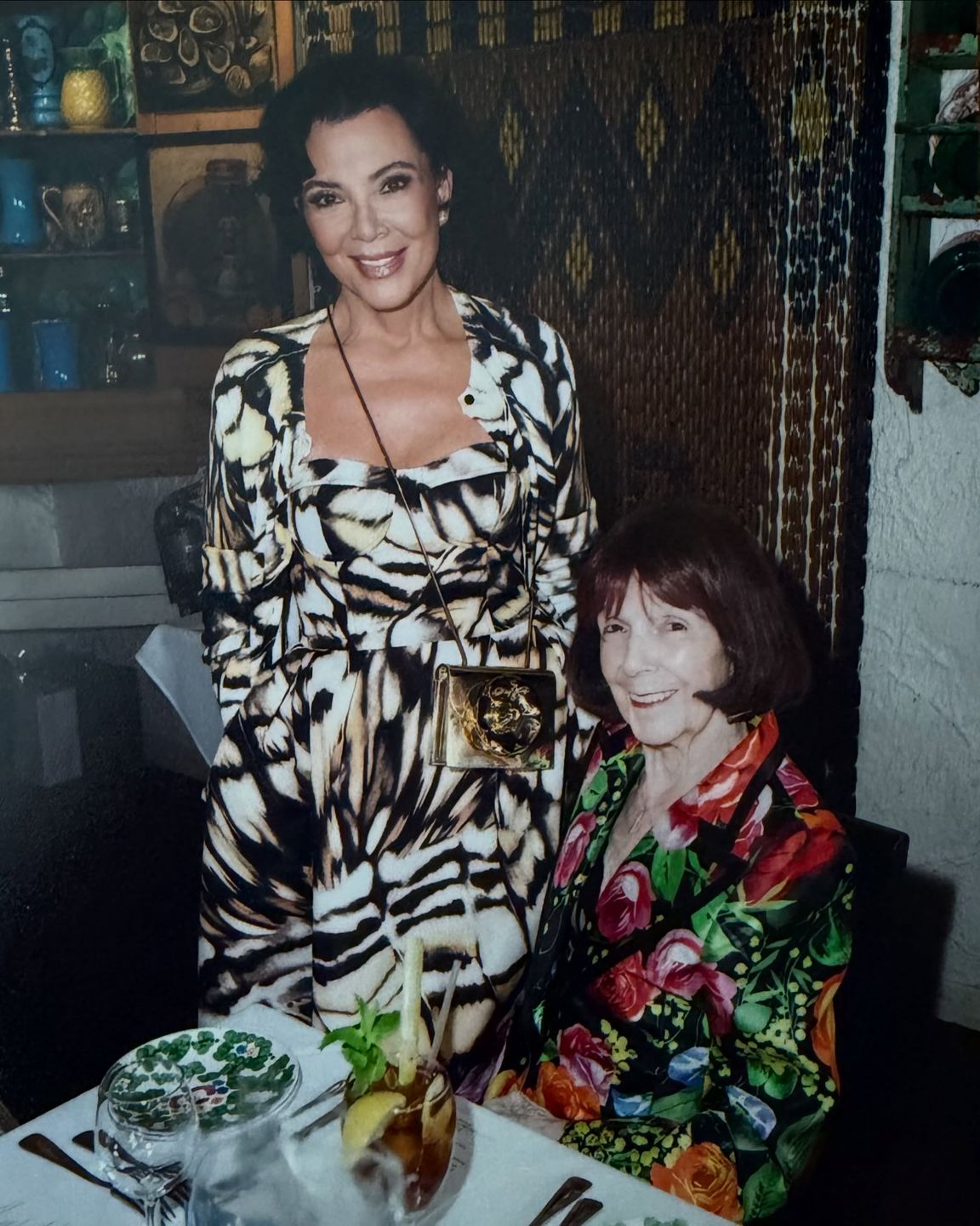 Kris Jenner z mamą Mary Jo