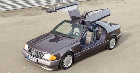 Boschert B300 to jedyny taki Gullwing. Właśnie trafił na sprzedaż