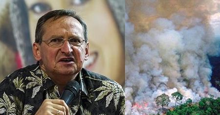 Wojciech Cejrowski o pożarze Amazonii: "Nie chce mi się wierzyć. Może ktoś podpalił ropę? LASY AMAZOŃSKIE SĄ NIE-PALNE"