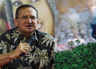 Wojciech Cejrowski o pożarze Amazonii: "Nie chce mi się wierzyć. Może ktoś podpalił ropę? LASY AMAZOŃSKIE SĄ NIE-PALNE"
