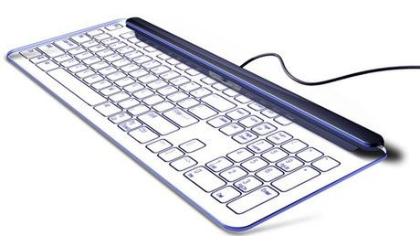 Szklana klawiatura bez klawiszy 1