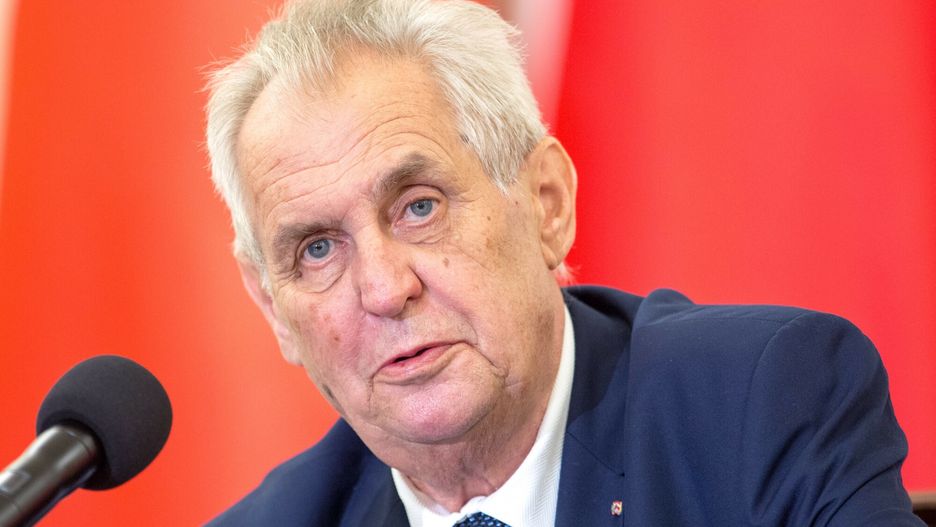 reporter9_baza10.05.2018 Warszawa Wizyta prezydenta Republiki Czeskiej Milosa Zemana N/z Milos Zeman   fot Andrzej Iwanczuk/REPORTERAndrzej Iwanczuk/REPORTER