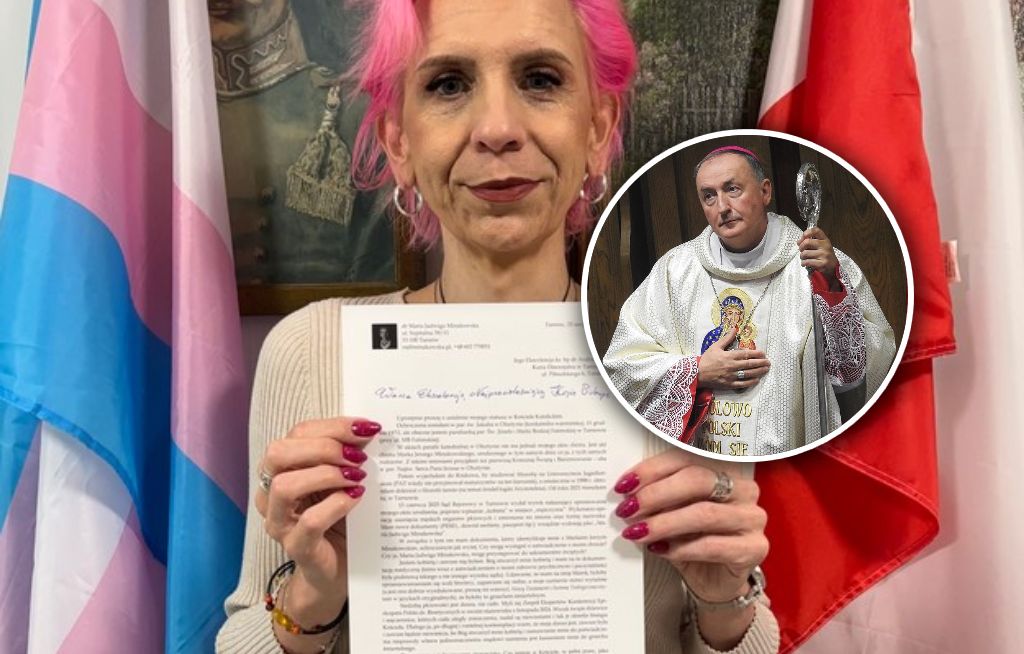 Jest po tranzycji. Napisała list do biskupa ws. zaświadczenia z chrztu