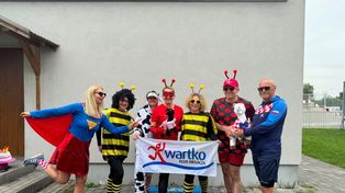 Bieg Konwaliowy w Golinie. Na starcie pszczoły, biedronki i krowa
