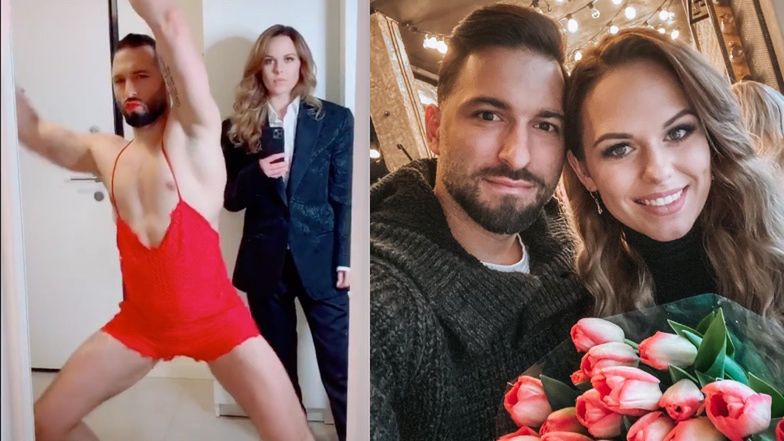 Rafał Maślak i Kamila Maślak