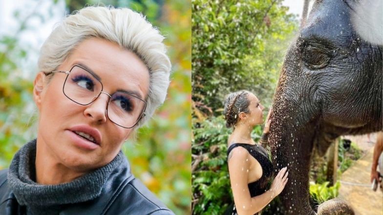 Blanka Lipińska żali się na wysokie temperatury w Tajlandii