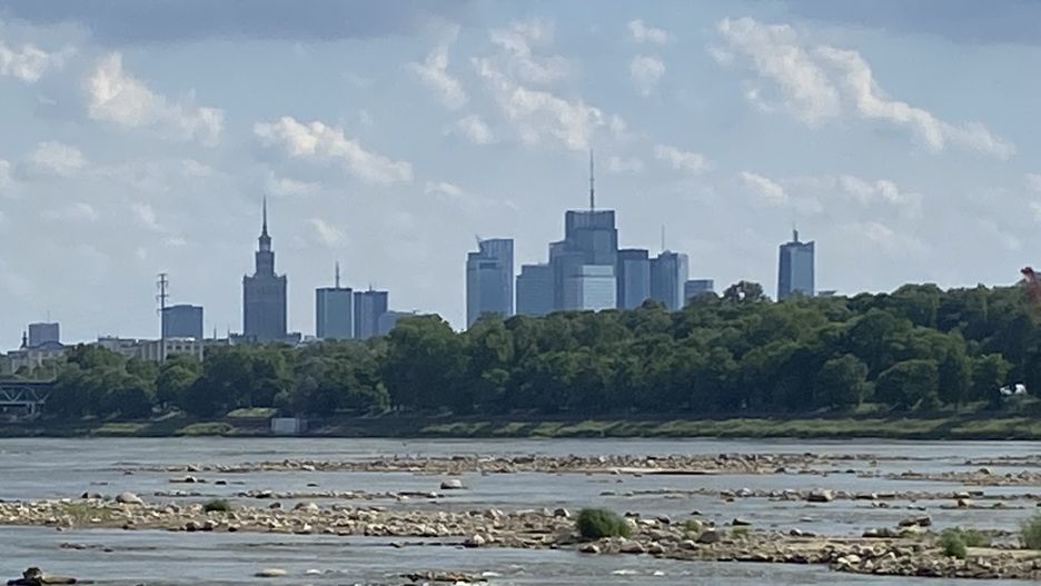 Wody w Wiśle jest mało, a będzie jeszcze mniej