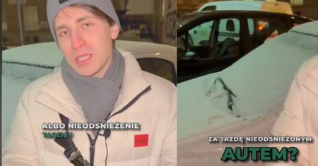 Prawnik nagrał TikToka o zimowych mandatach. Nie wszyscy się zgadzają