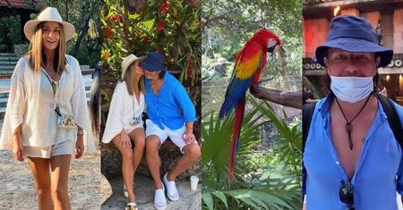 Małgorzata Rozenek i Radosław Majdan zwiedzają Meksyk: romantyczne zdjęcia, spotkanie z papugami i Radzio niczym Indiana Jones (ZDJĘCIA)
