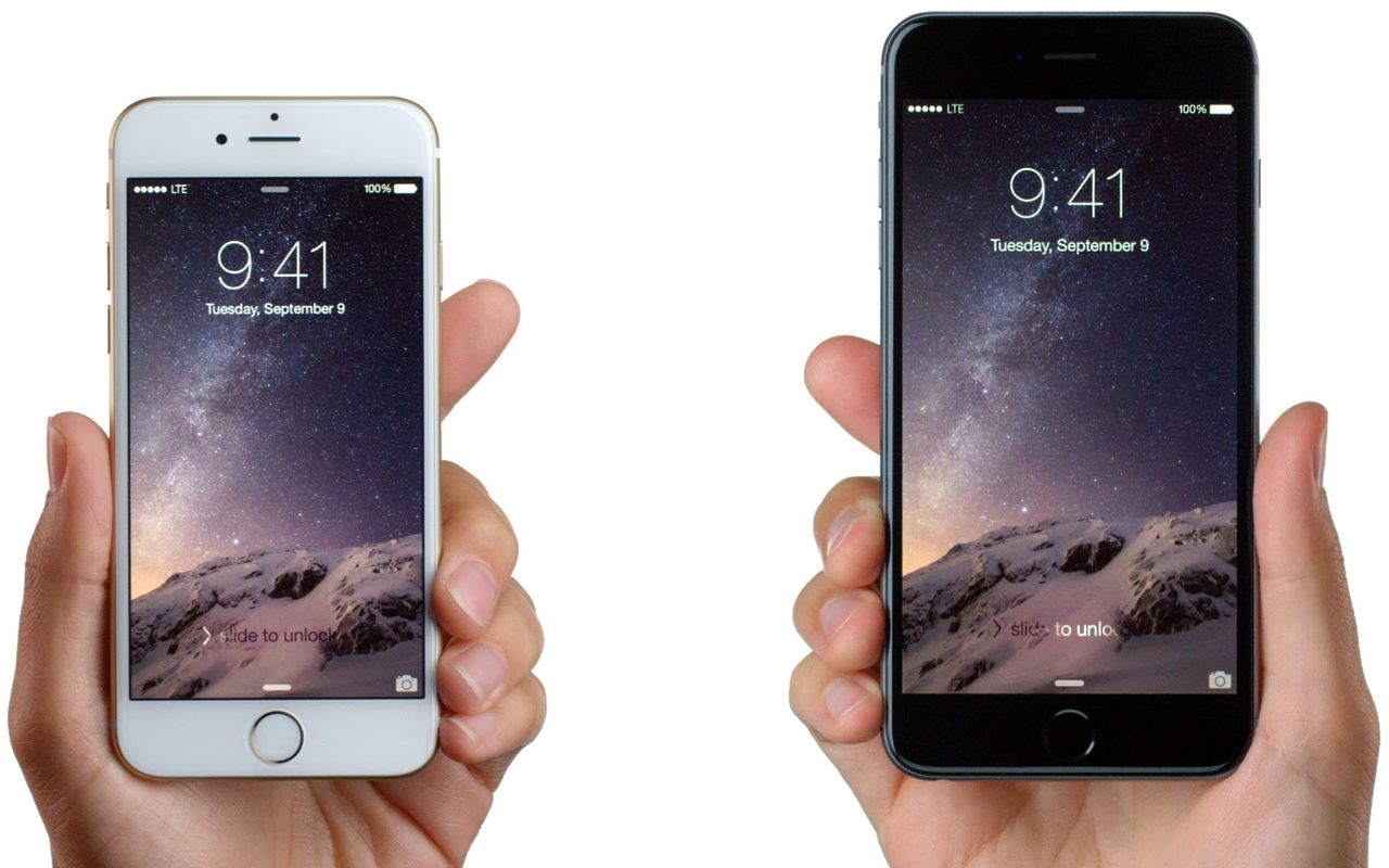 Od czasu iPhone'ów 6 i 6 Plus Apple stosuje duże wyświetlacze