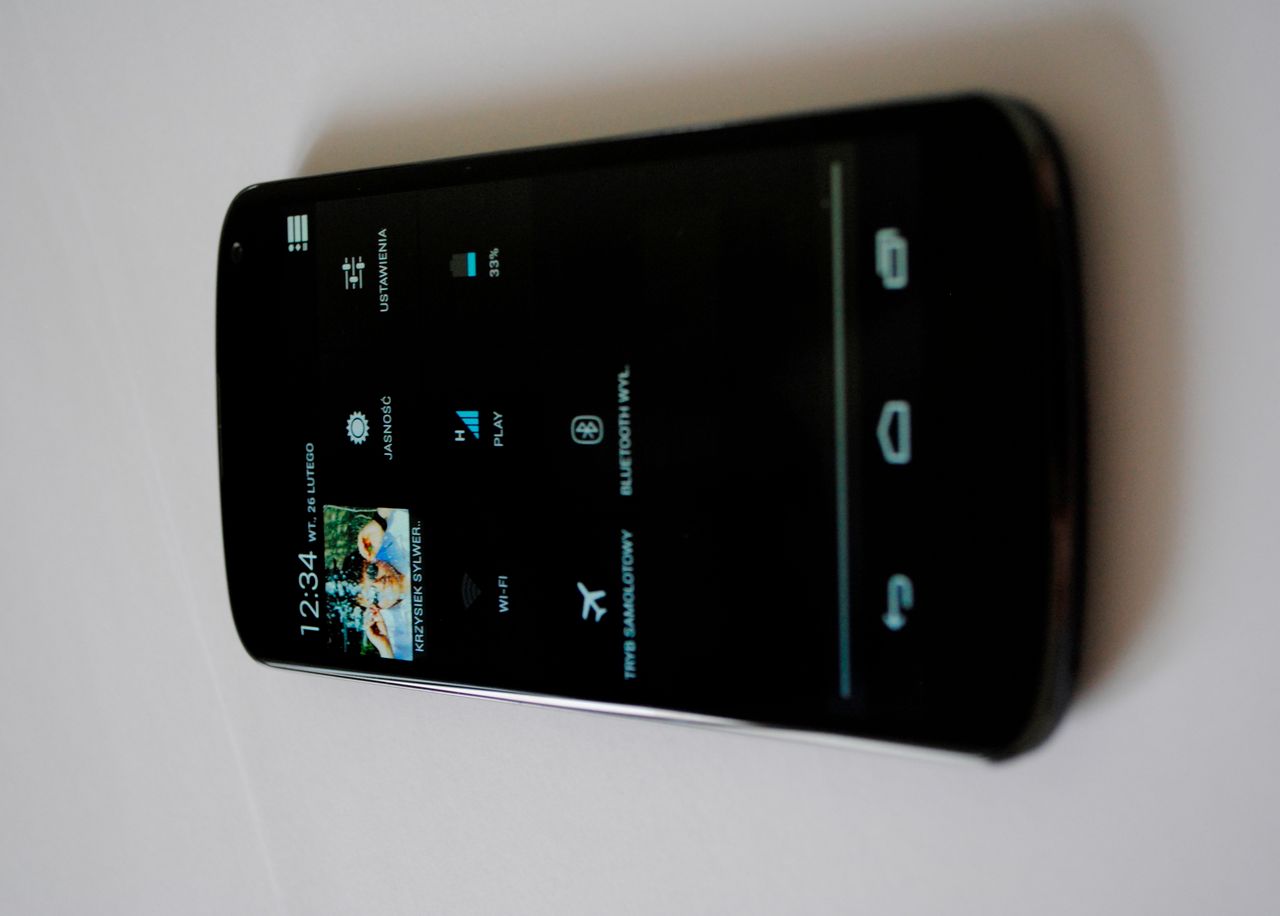 Nexus 4 - wyświetlacz