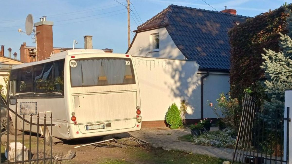 Wiózł 23 dzieci. Z premedytacją wjechał w budynek