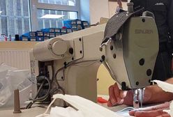 Warszawa. Osoby pozbawione wolności uszyły maseczki dla Domu Opieki „Samarytanin”