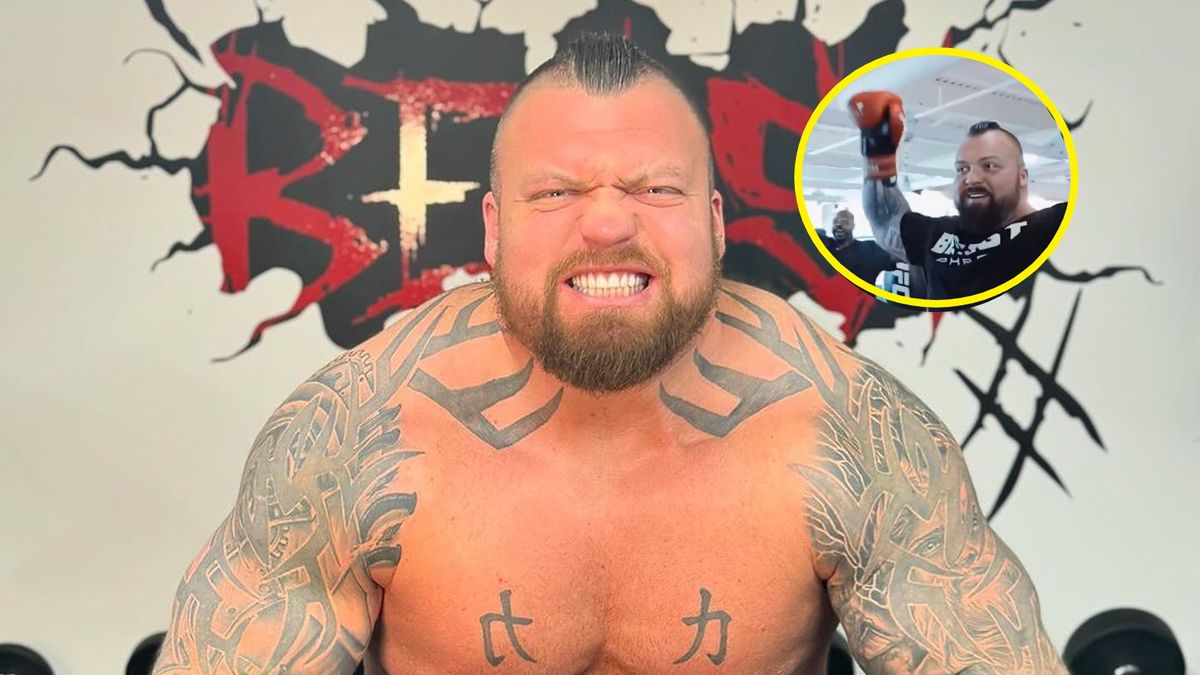 Na zdjęciu Eddie Hall