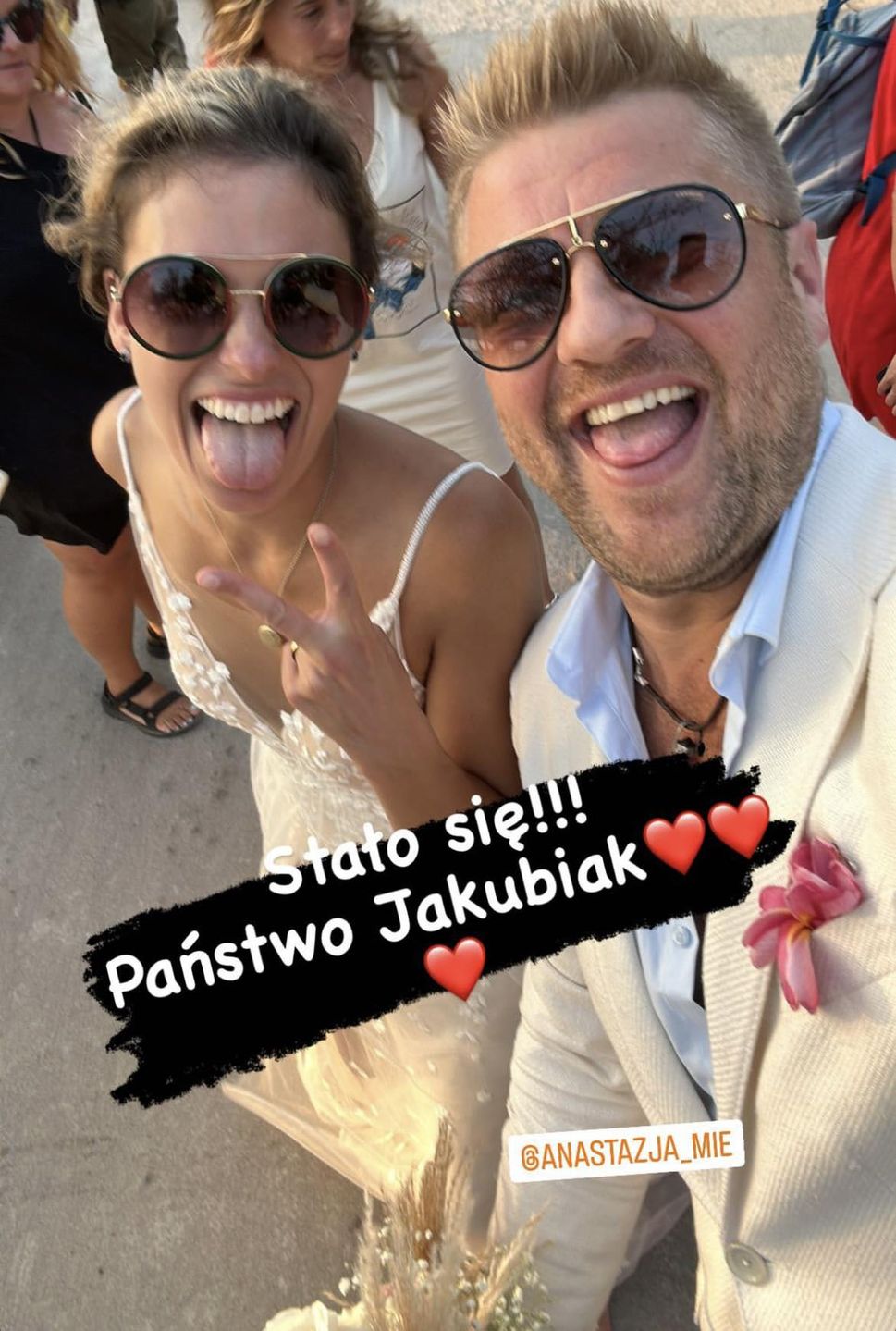 Tomasz Jakubiak wziął ślub na Bali