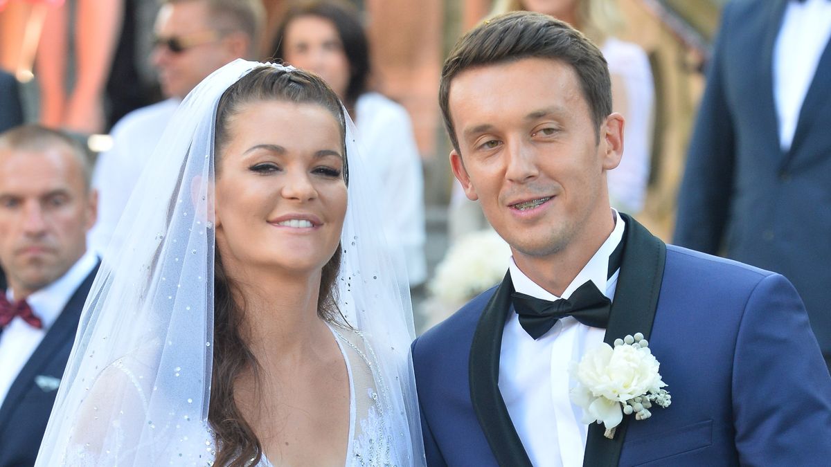 Agnieszka Radwańska z mężem