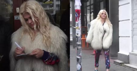 Margaret przebrała się za... YETI?
