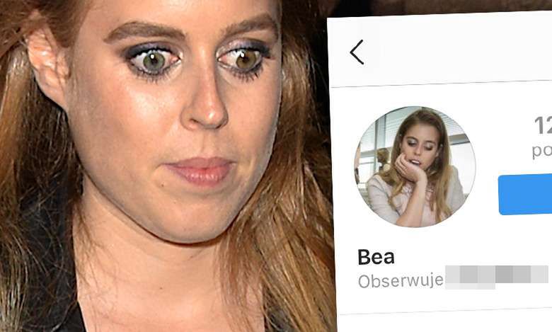 Zagraniczna gwiazda wkopała księżniczkę Beatrice! Podała adres jej sekretnego konta na Instagramie