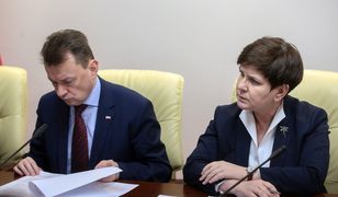 Premier Szydło jest po spotkaniu ws. złej sytuacji pogodowej. Przekonuje, że zagrożenie jest monitorowane